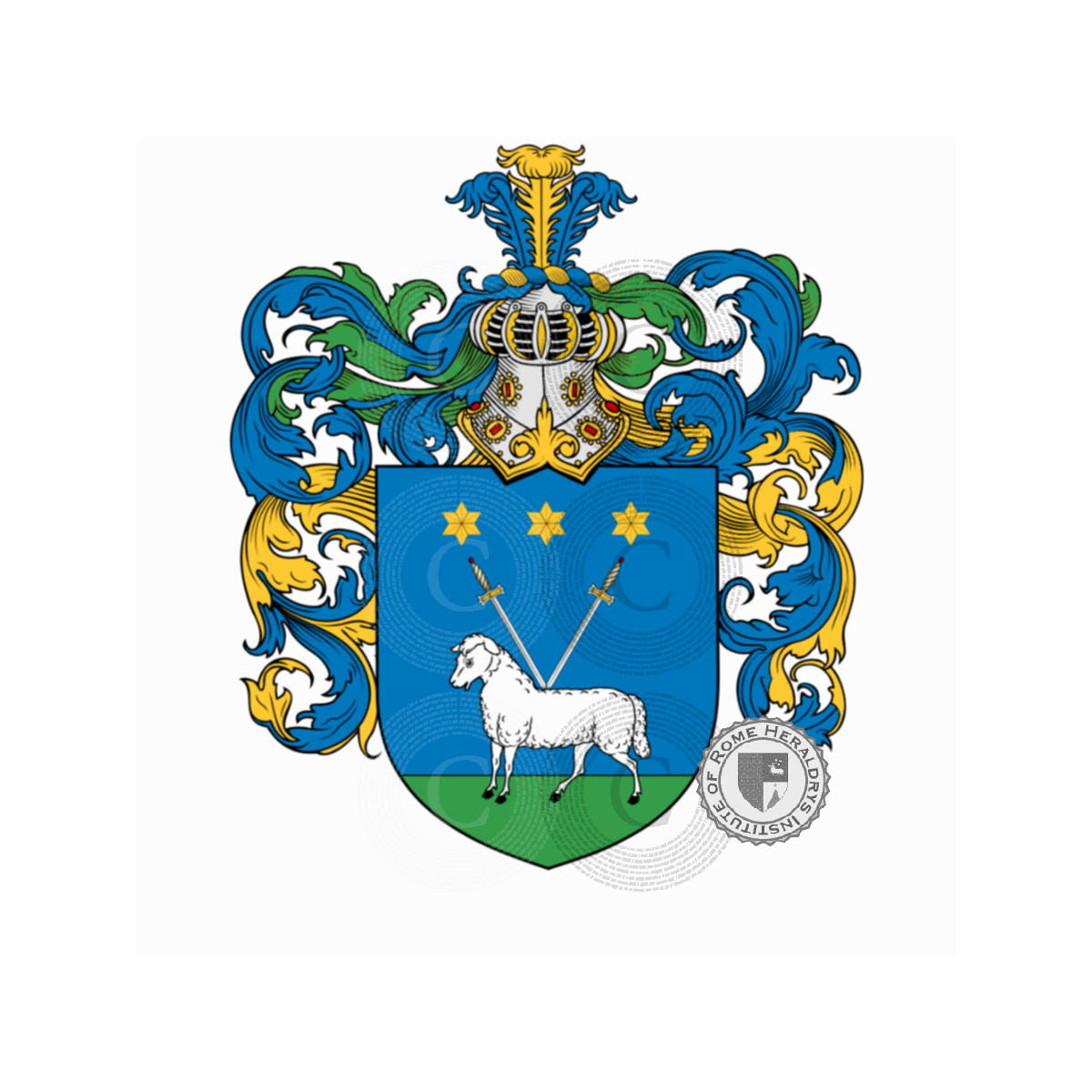 Coat of arms of familyVerusio