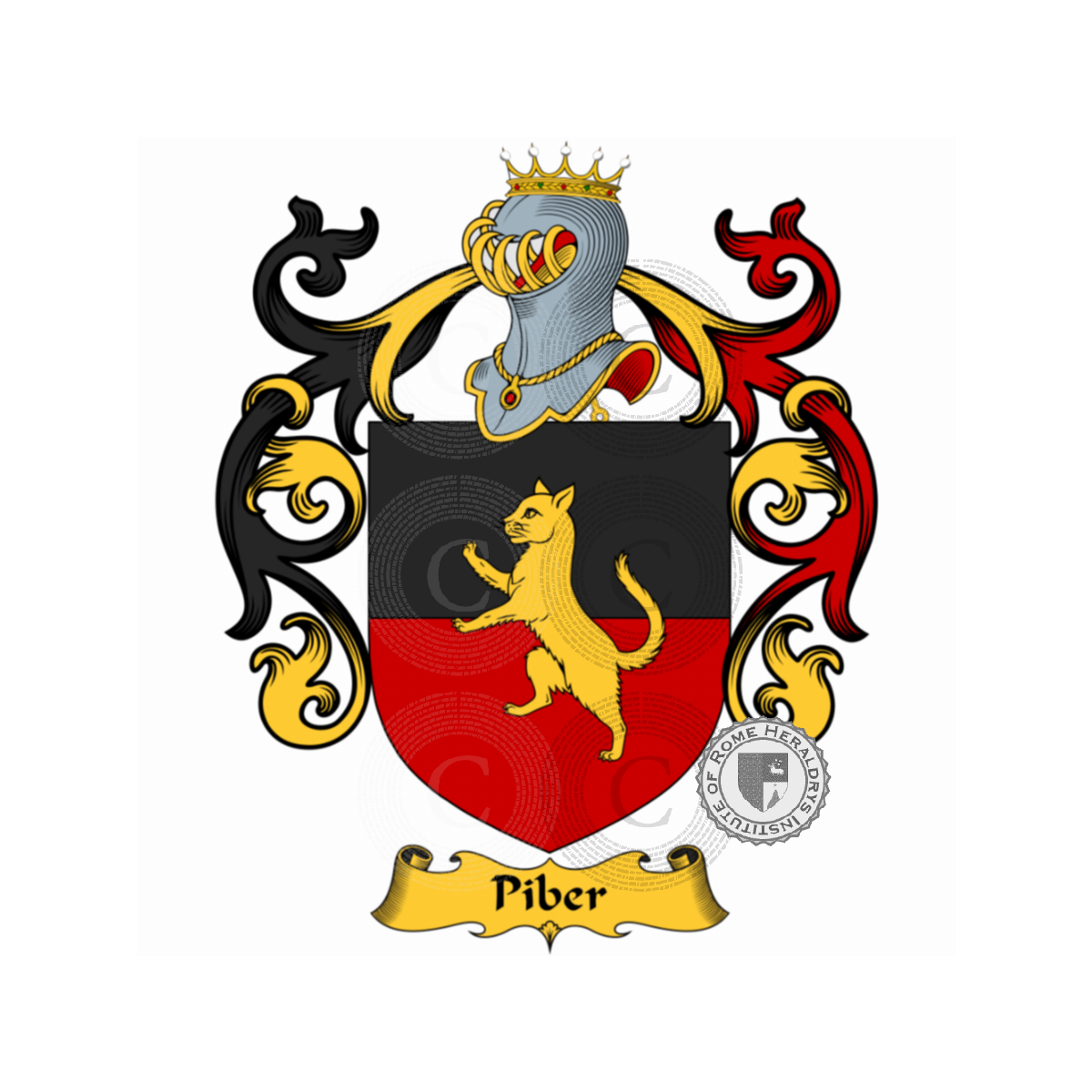 Coat of arms of familyPiber