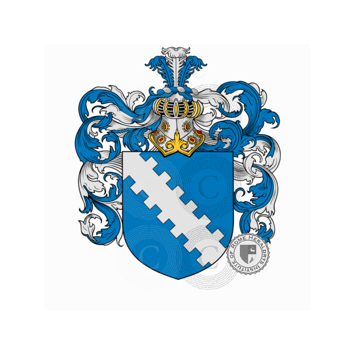 Escudo de la familiaChiarito, Chiariti,di Chiarito