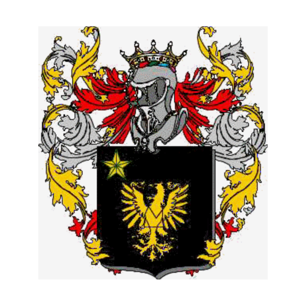 Coat of arms of familyAubert, d'Aubert