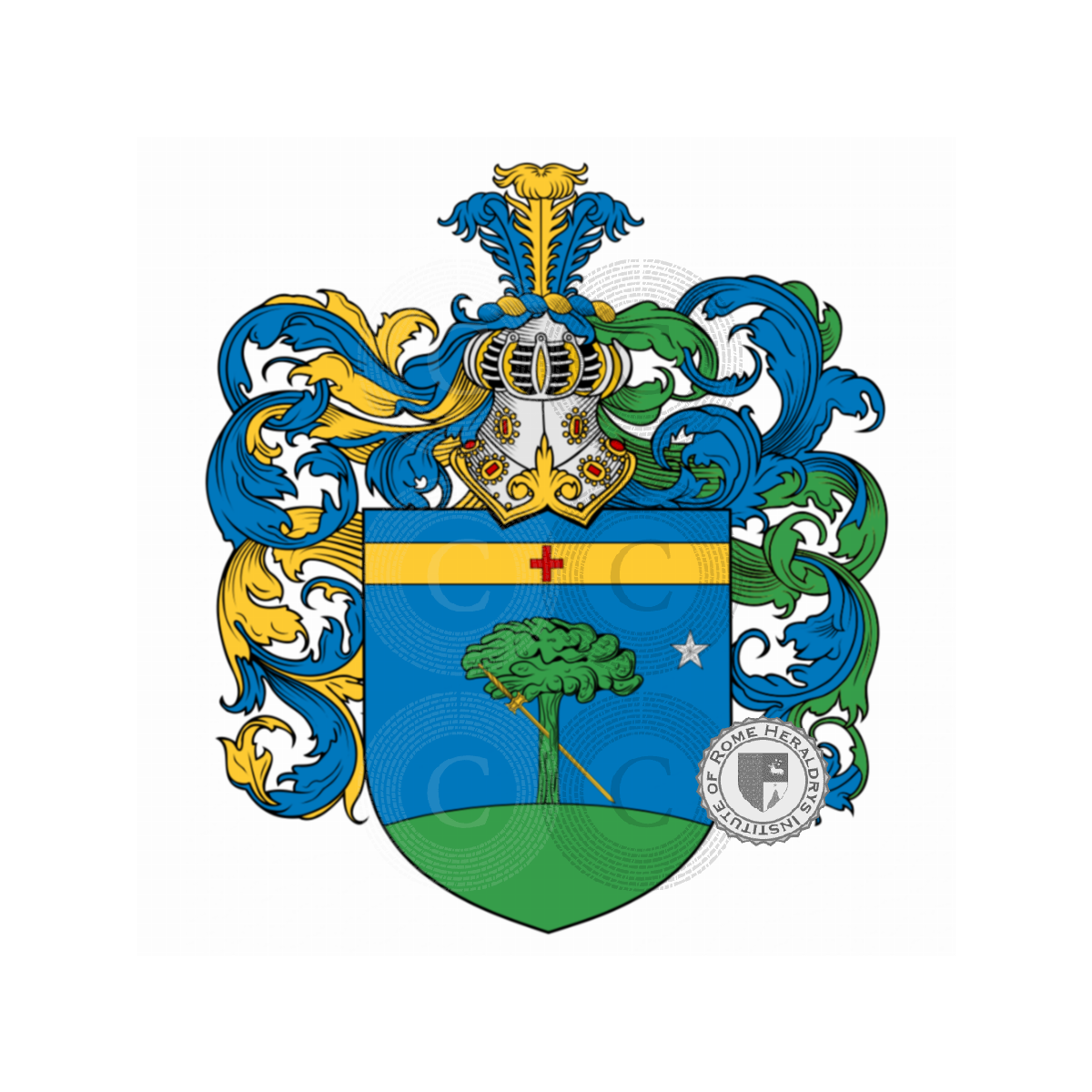 Escudo de la familiadi Lorenzo, de Lorenzo,di Lorenzo