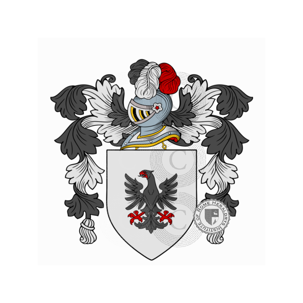 Wappen der FamilieRomanel, de Romain,Romanel