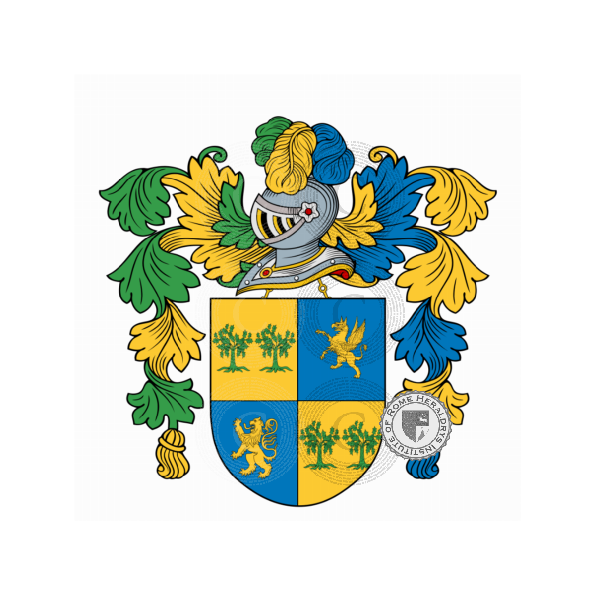Wappen der FamilieColosia, Colosimo,Gonzàles de Colosia