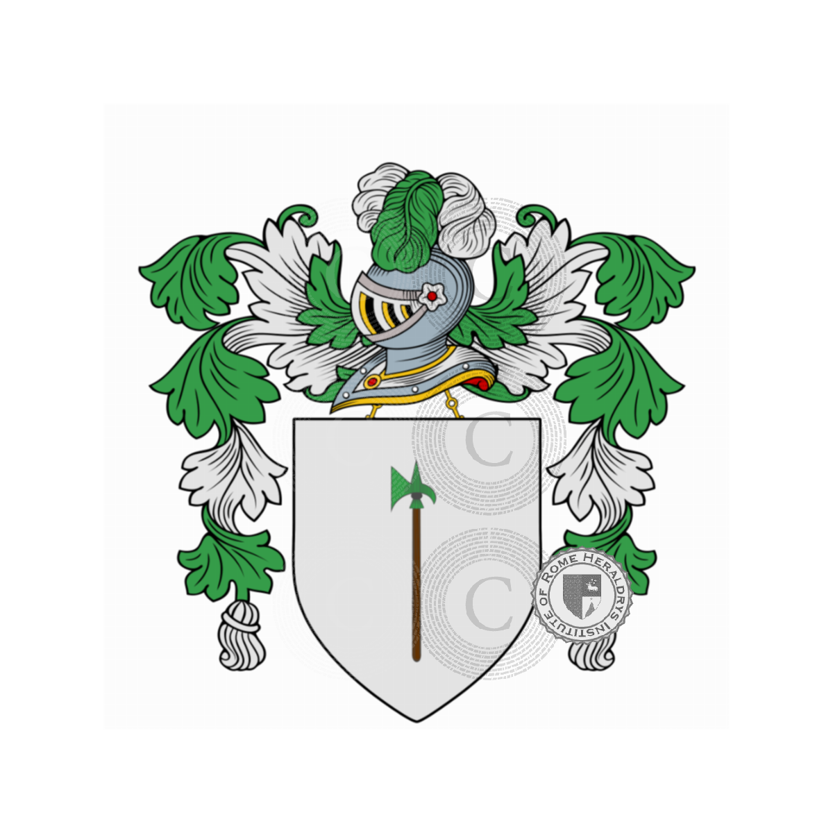 Coat of arms of familyda Ronco, da Ronco,Roncone