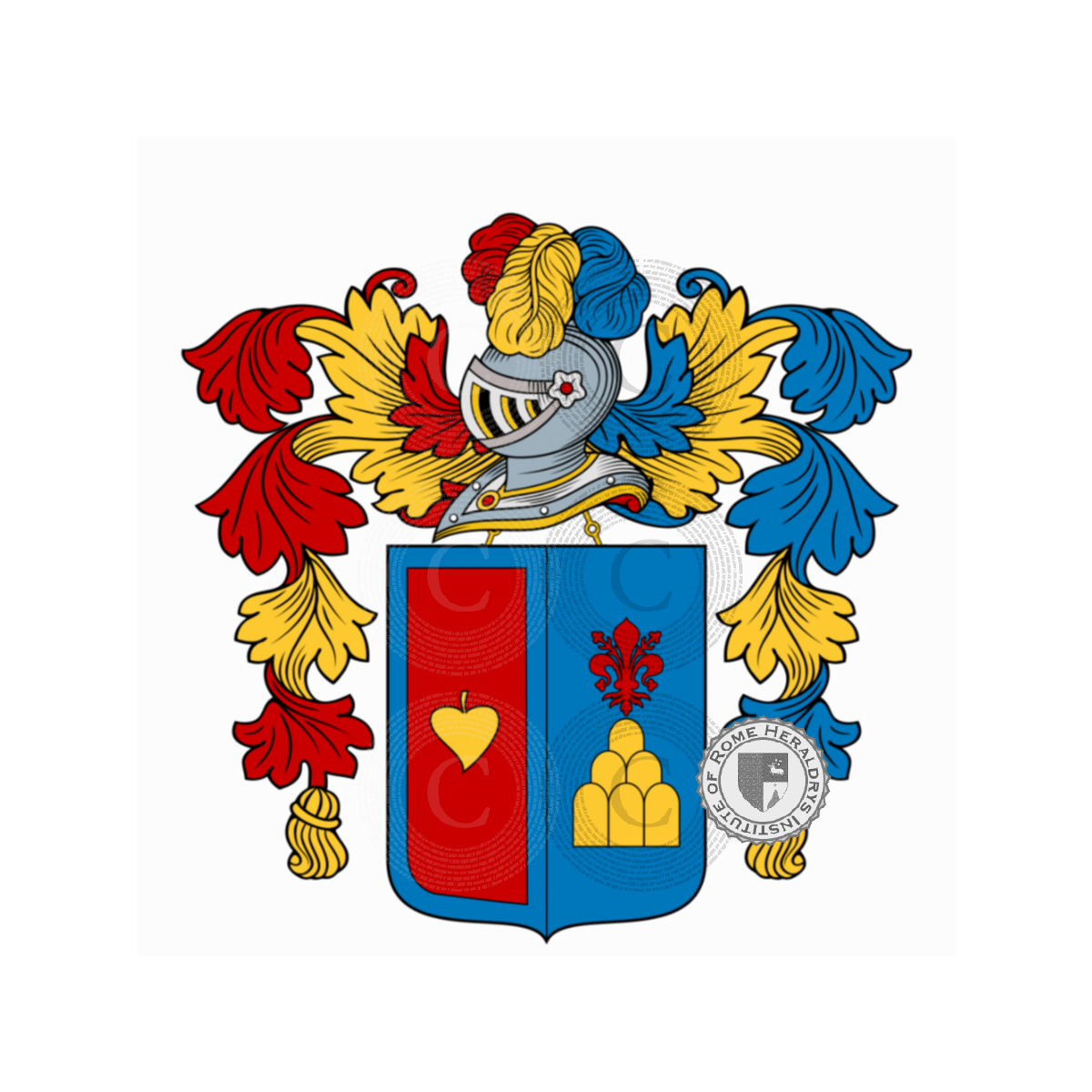 Wappen der FamiliePirrongelli