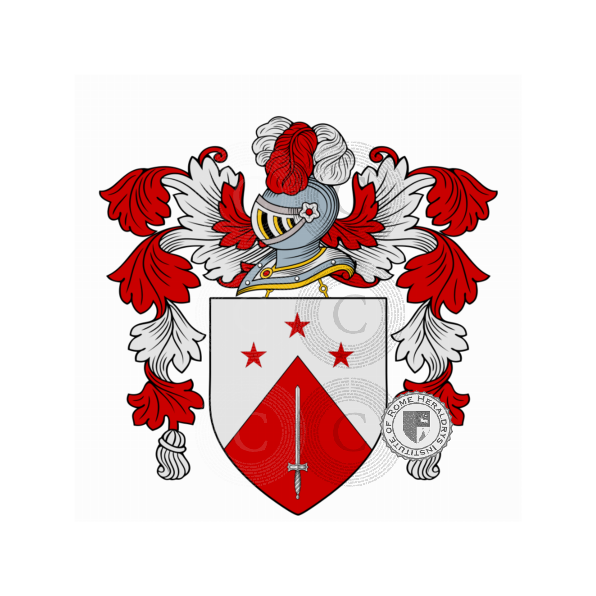 Wappen der FamilieCucciniello, Cuccini,Cuccinielli