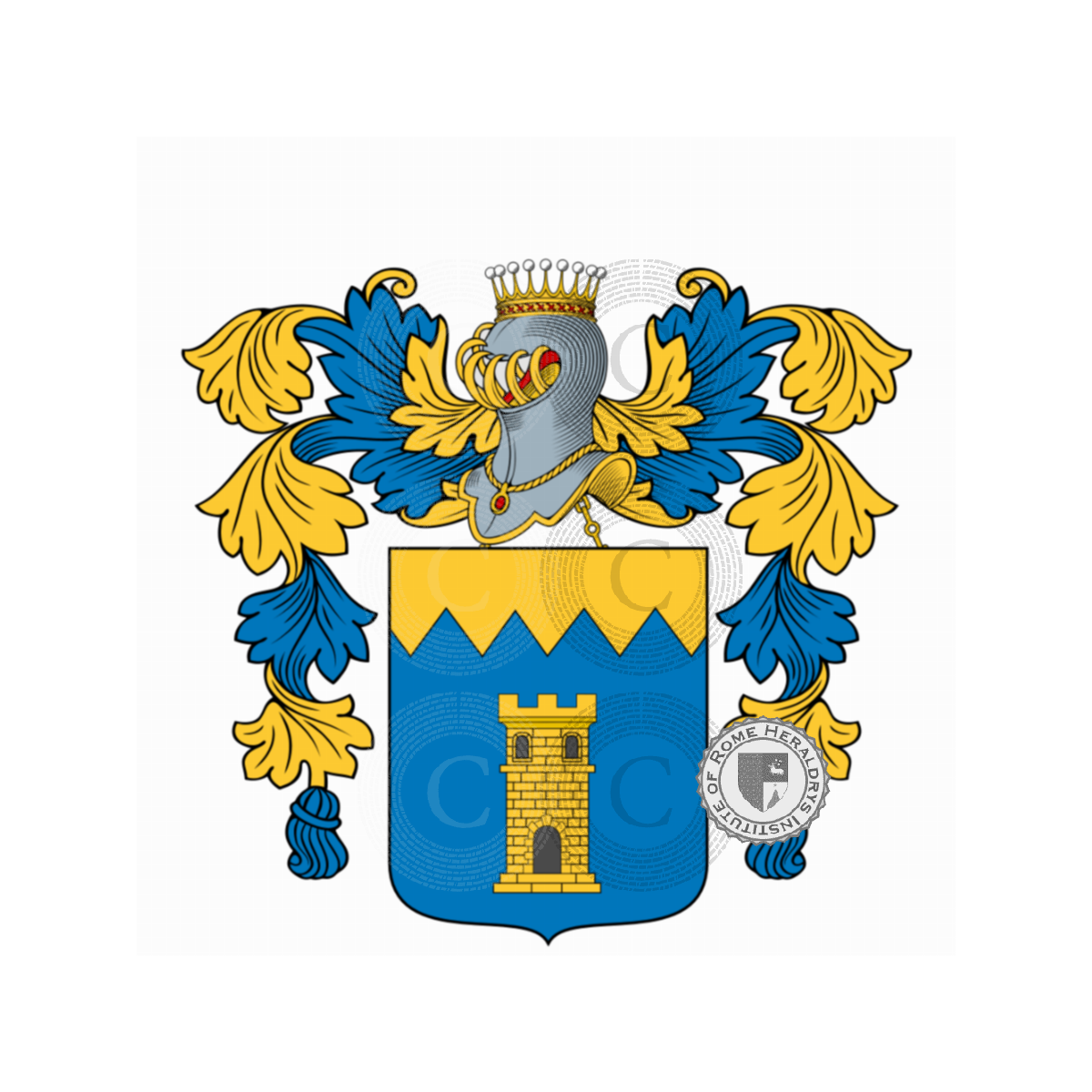 Coat of arms of familyCacciaguerra