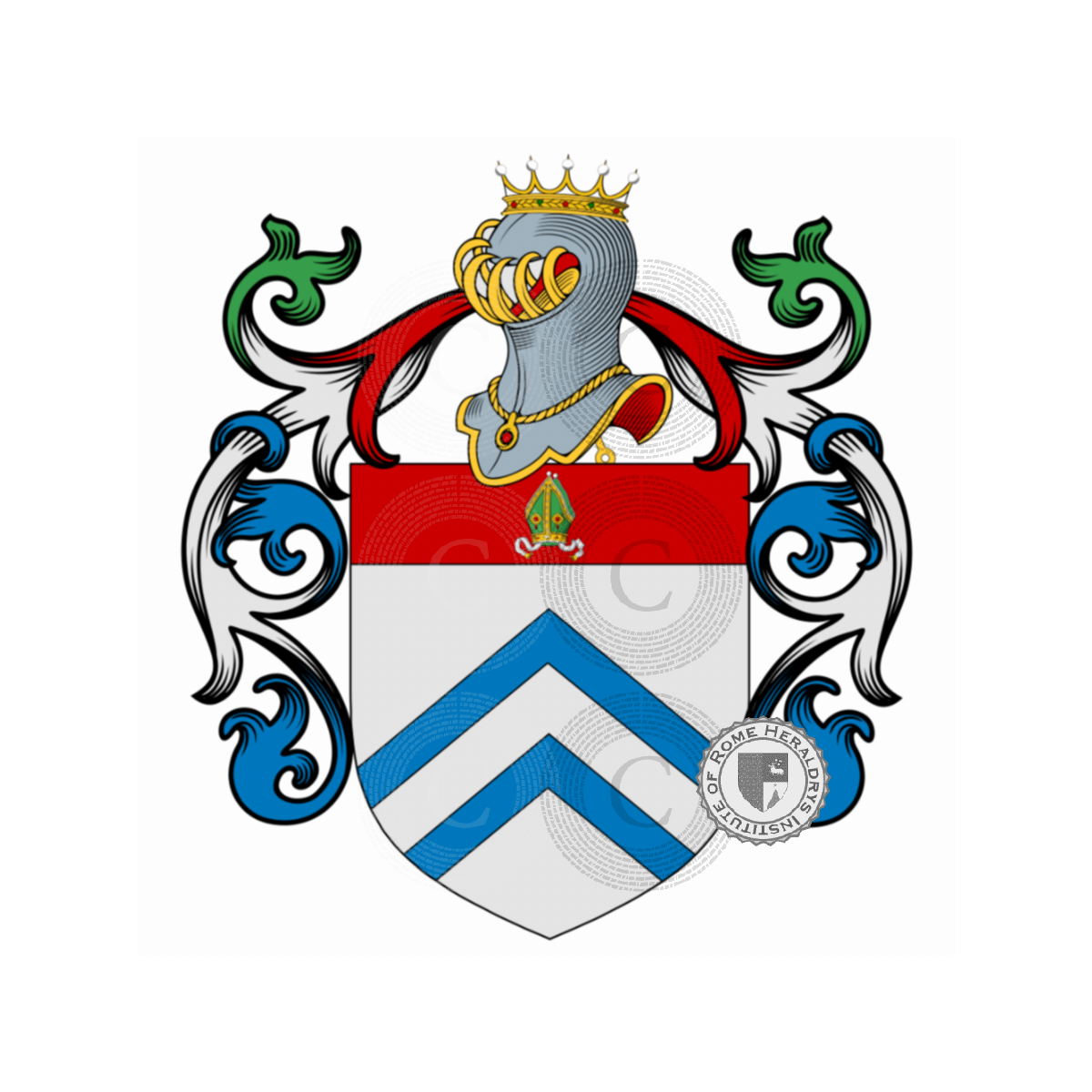 Coat of arms of familydell'Abate, Abati,Abbate,degli Abati,dell'Abate