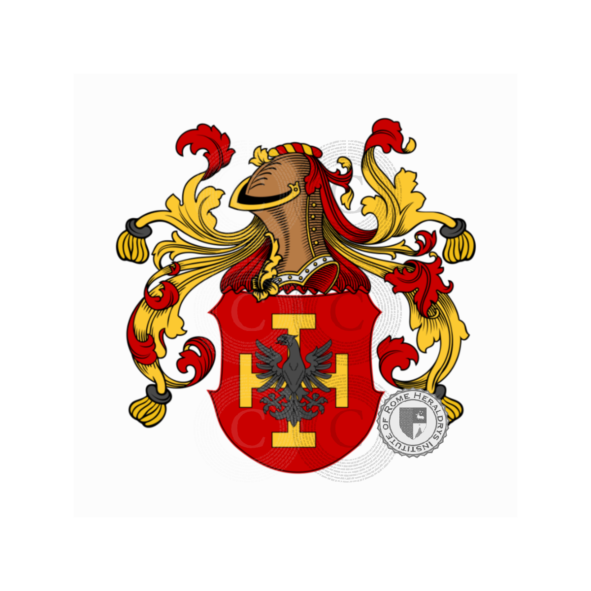 Coat of arms of familyZarbano, Berges Zarbano,Berges-Zarbano