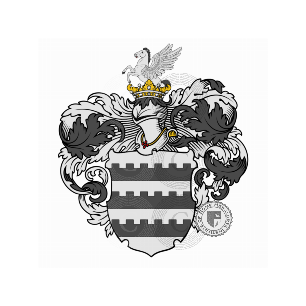 Coat of arms of familyBreuer, Breuer de Breubach,Breuwer