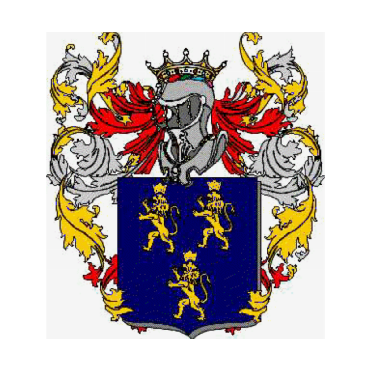 Coat of arms of familyLannoi