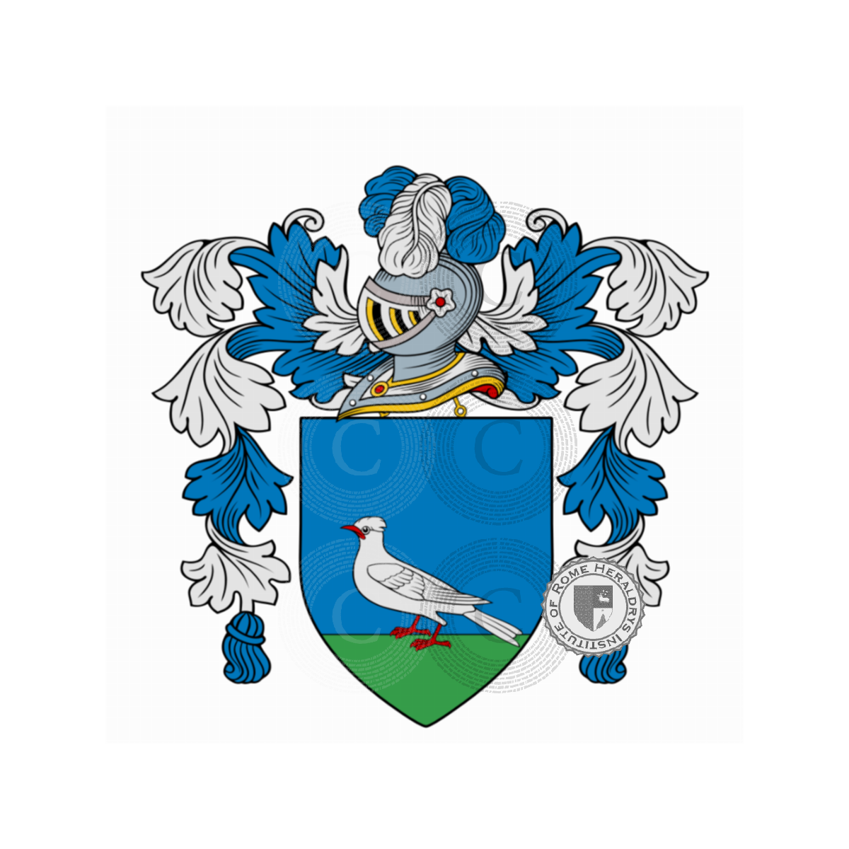 Coat of arms of familyLanfranco, Lafranchi,Lanfranco