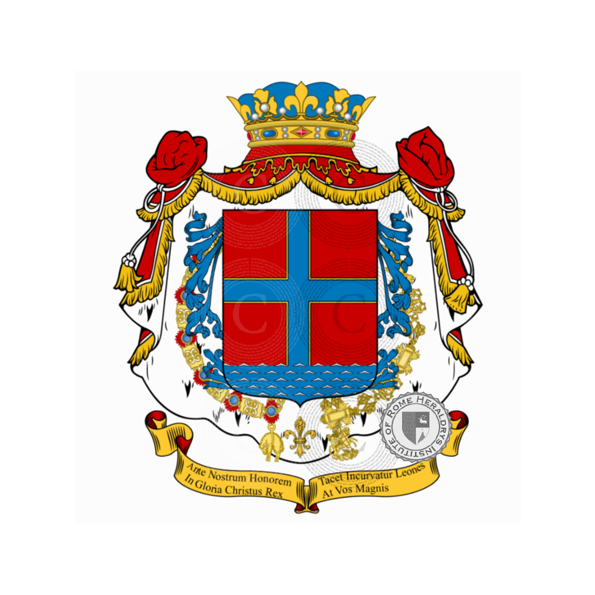 Escudo de la familiaMagnisi, Magni