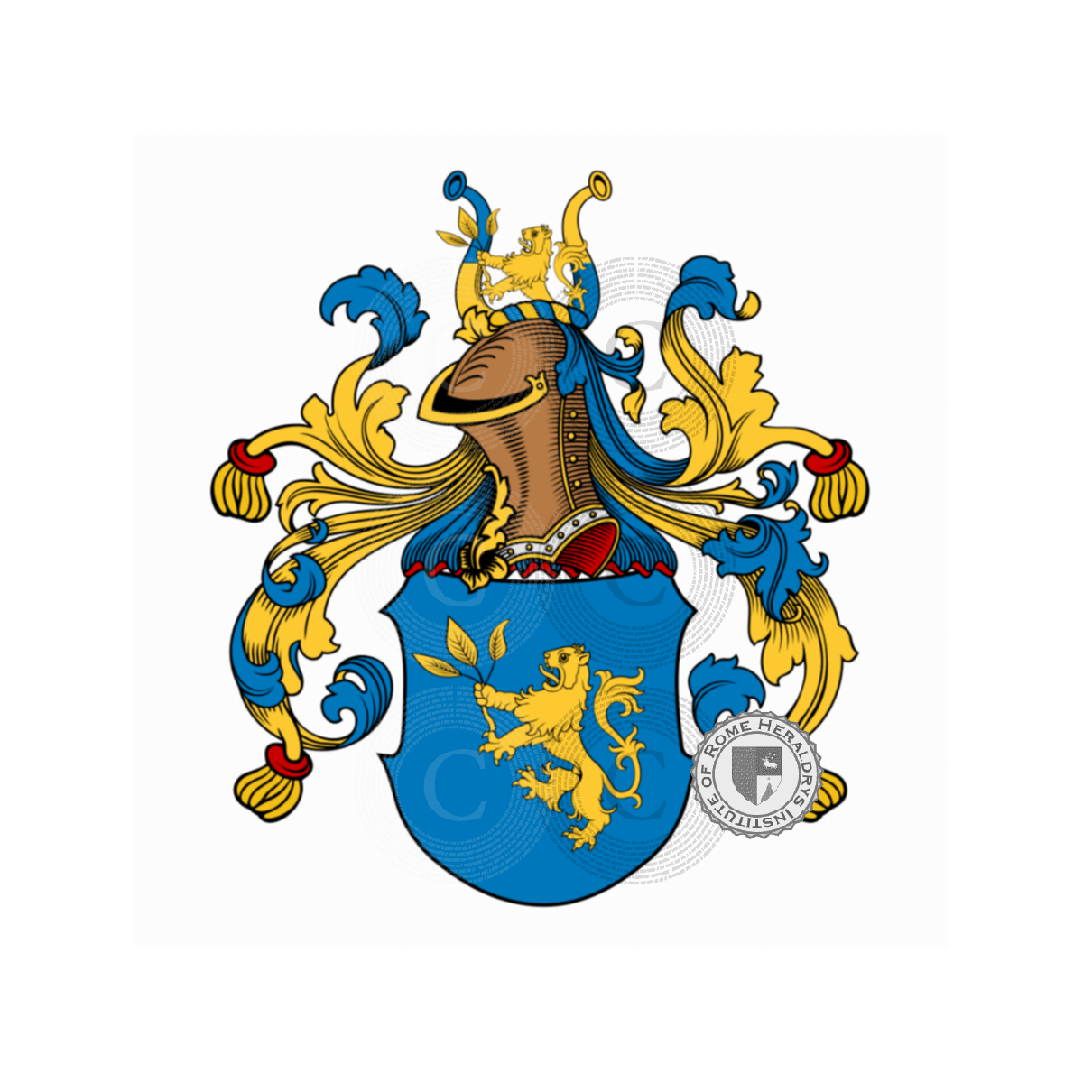 Coat of arms of familyDenzer, Denzel