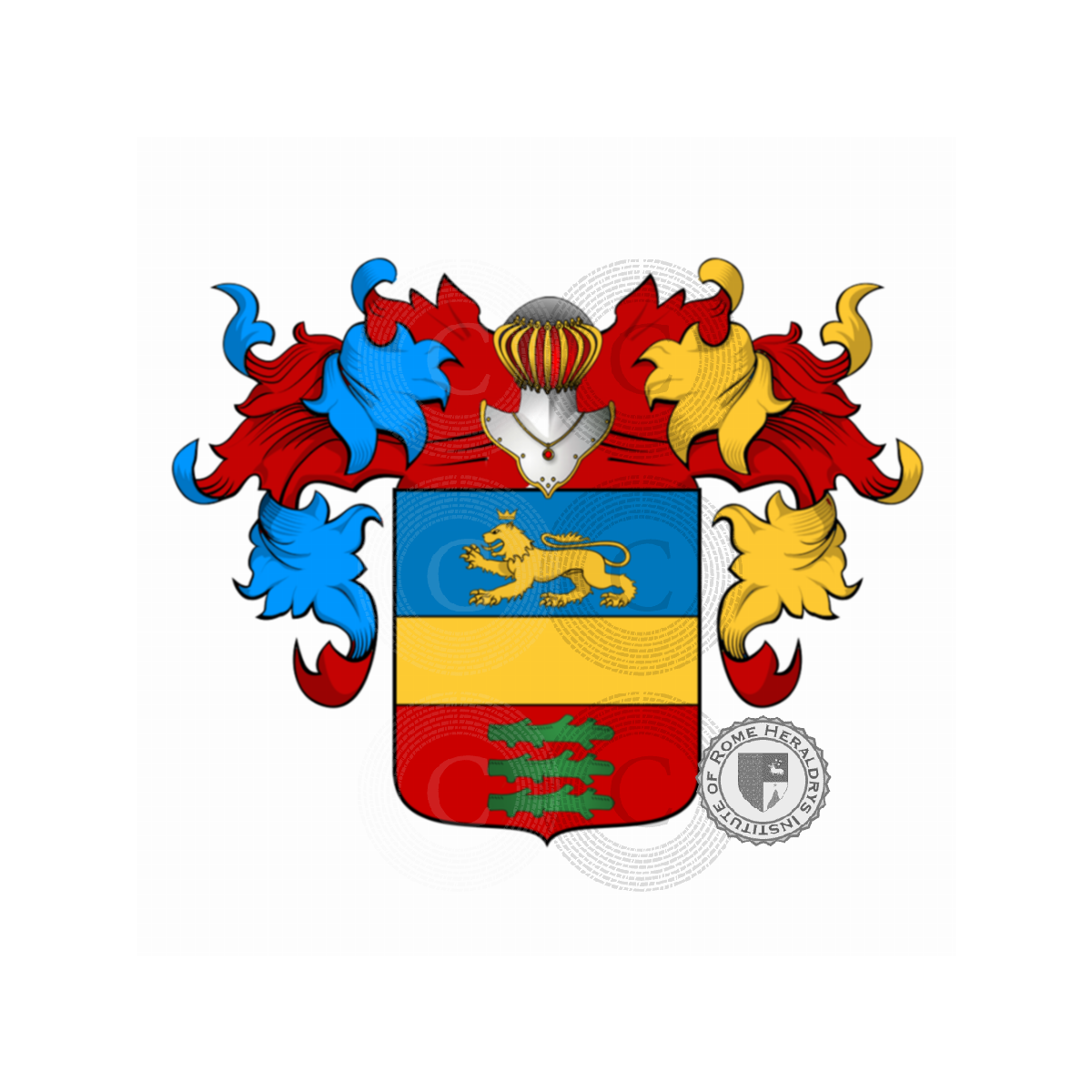 Wappen der FamilieLavaggi, Santone