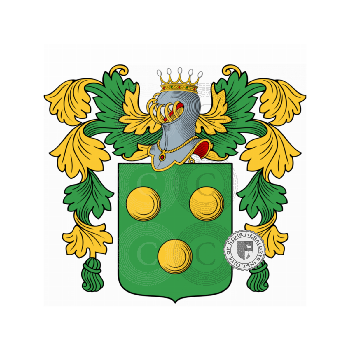 Escudo de la familiaBellotti, Billotti