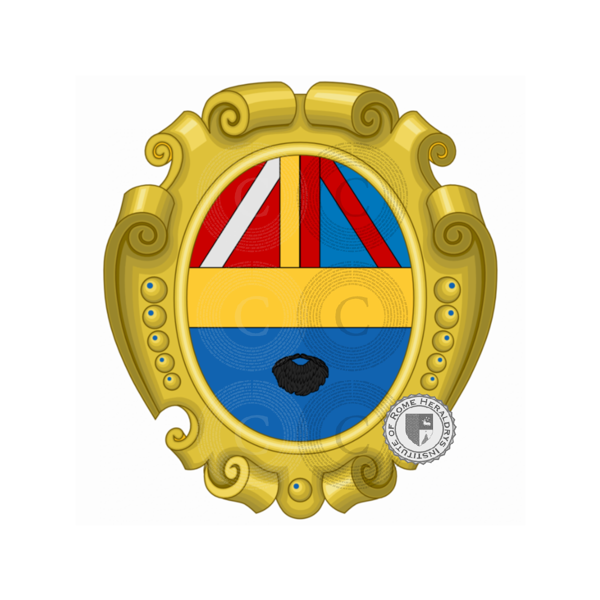 Coat of arms of familyBarbato, Barbuto