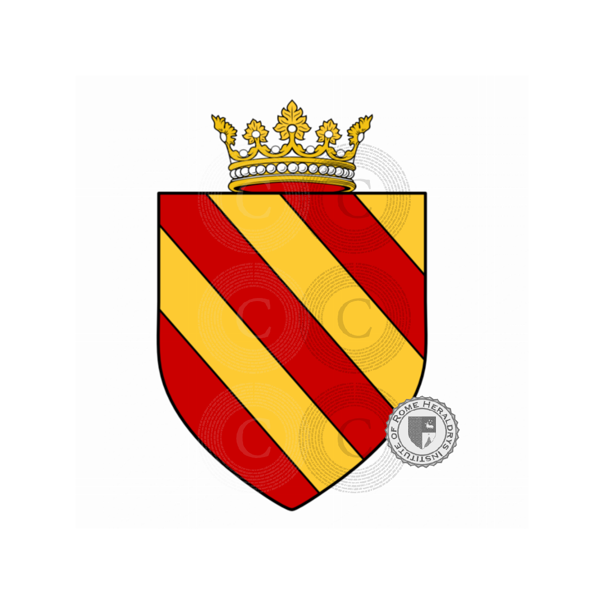 Escudo de la familiaAquino, Aquino Caramanico,Aquino-Caramanico,d'Aquino