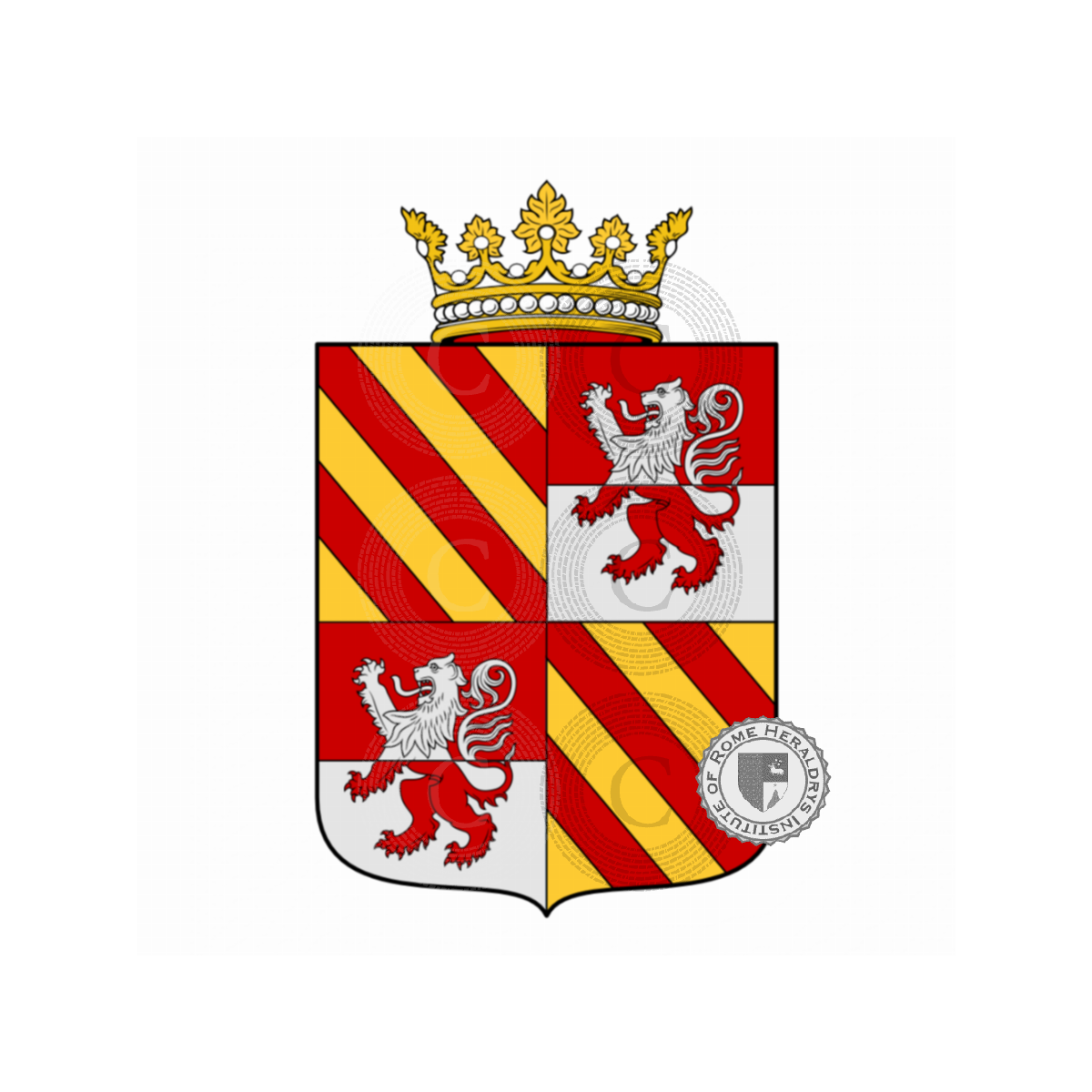Coat of arms of familyAquino, Aquino Caramanico,Aquino-Caramanico,d'Aquino