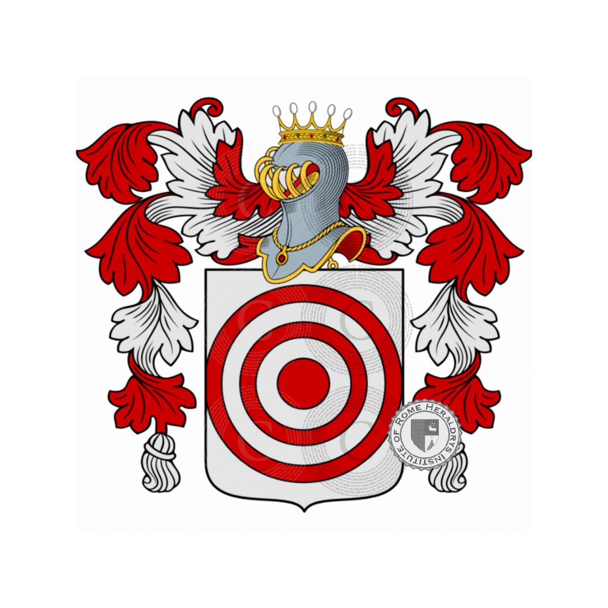Escudo de la familiadella Badessa, della Badessa