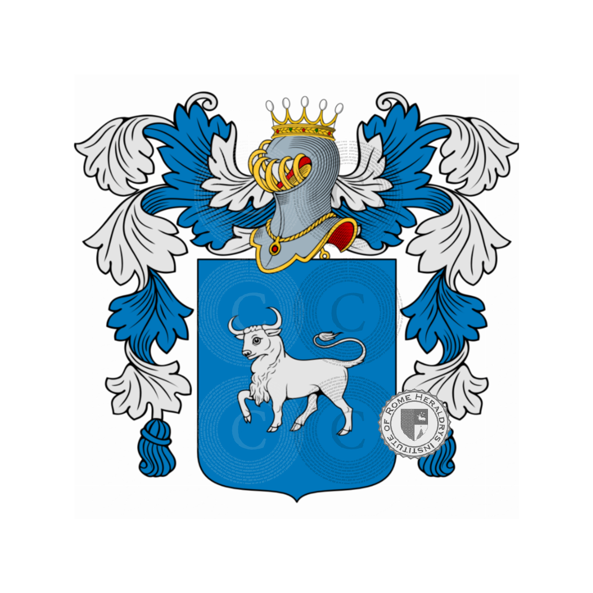 Wappen der FamilieBovi, dal Bue