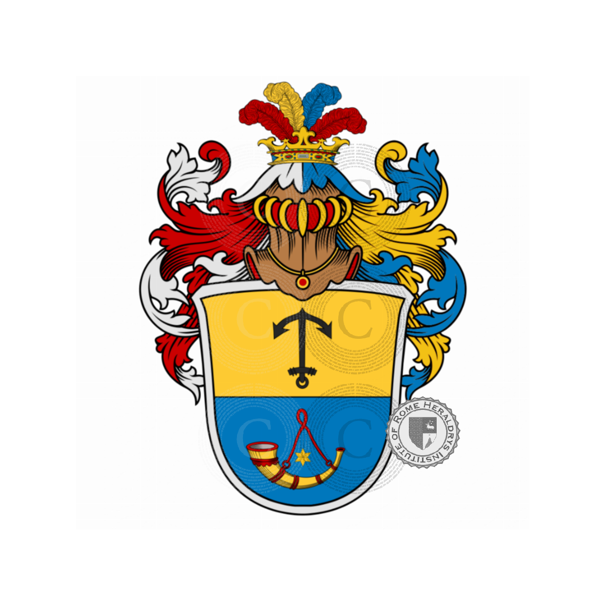 Coat of arms of familyLageman von Hardegsen, Lageman,Lageman von Hardegsen