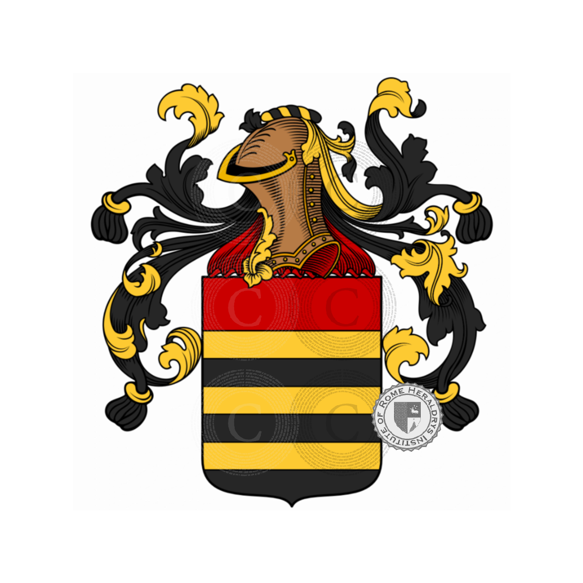 Wappen der FamilieDino, Amodini,Dini