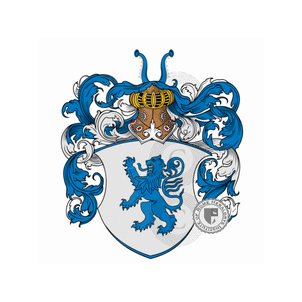 Wappen der FamilieHarter de Salenstein, Brackenfelser,Harder,Härter,Harter de Salenstein