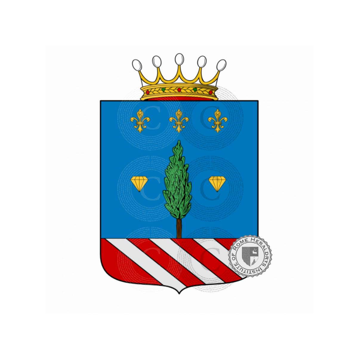 Coat of arms of familyRacchetti