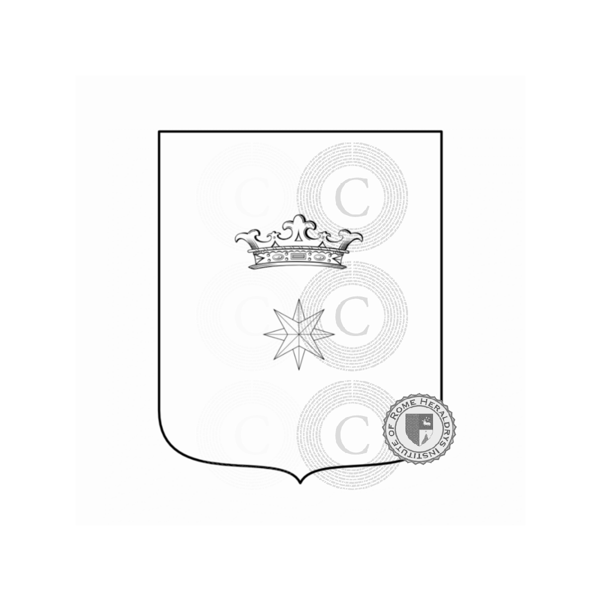 Wappen der FamilieCuzzi, Cozzi,Cusi,Cusim,Guzi