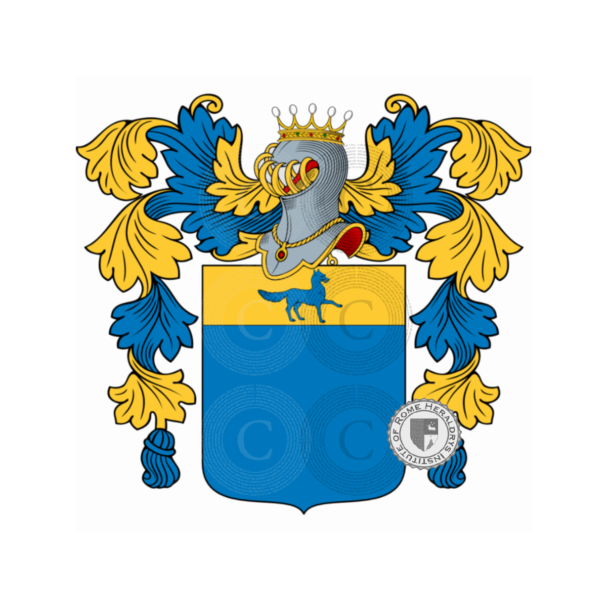Coat of arms of familyColzi, Cozzi,Cusi,Cusim,Guzi
