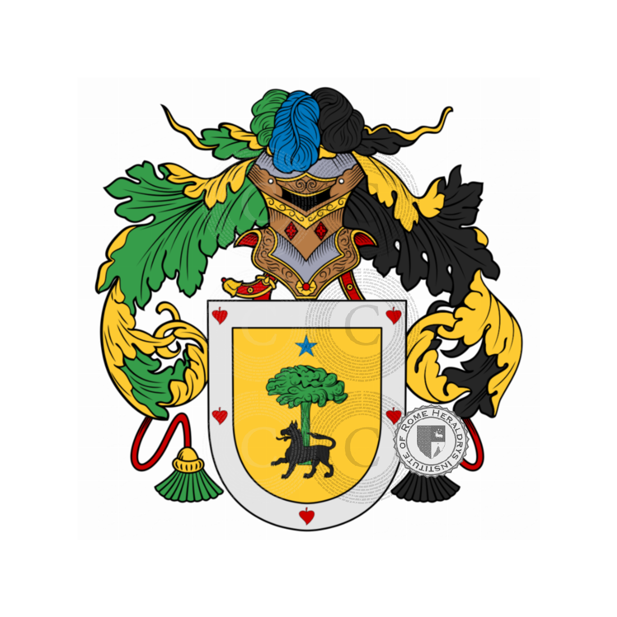 Coat of arms of familyTuero, Tuero