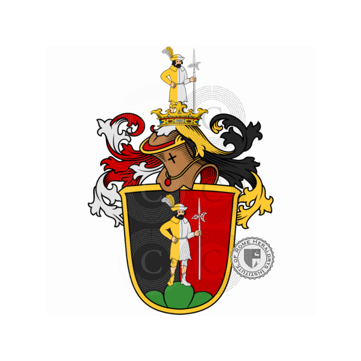 Coat of arms of familyLaucker, Laucker
