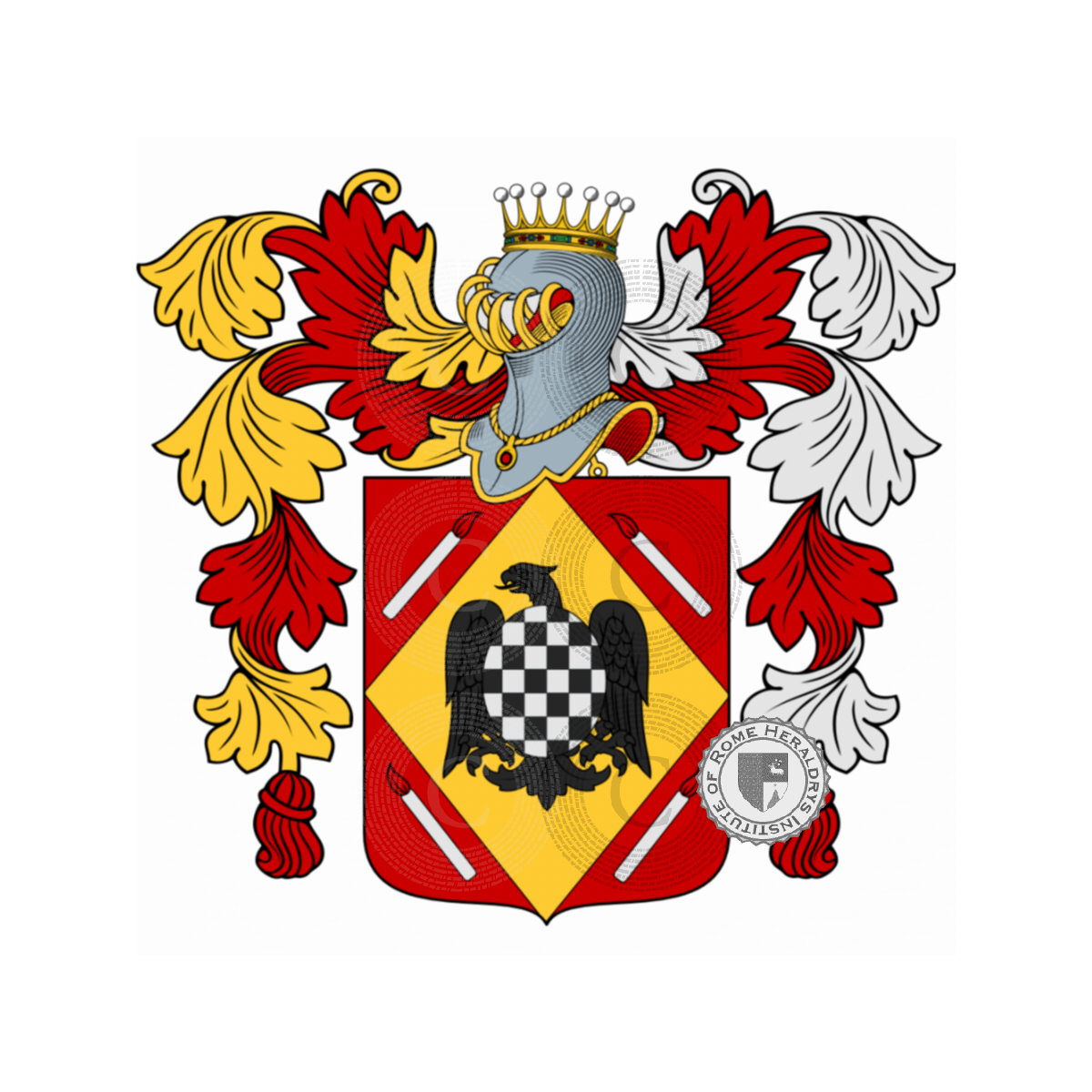 Escudo de la familiaVella Varrios, Vela,Vella Comitini,Vella Varrios