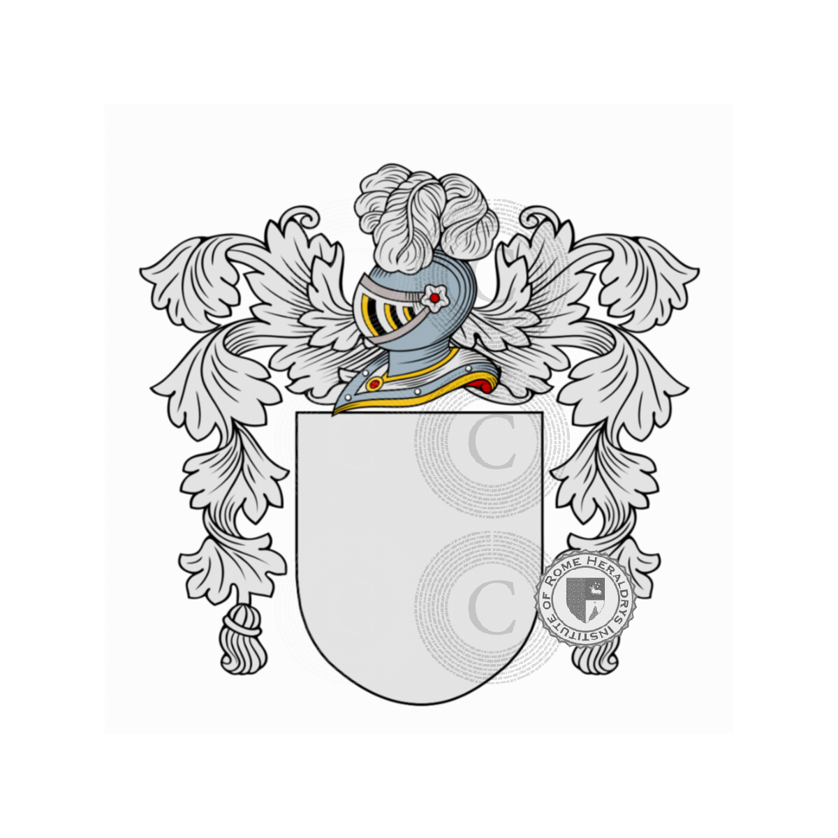 Wappen der FamilieScarlatti del Lion Rosso, Scarlatti del Lion Rosso,Scarlatti delle Stelle,Scarlatti Rondinelli
