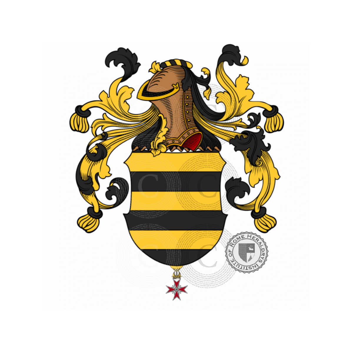 Wappen der FamilieGaravaglia de' Soresina
