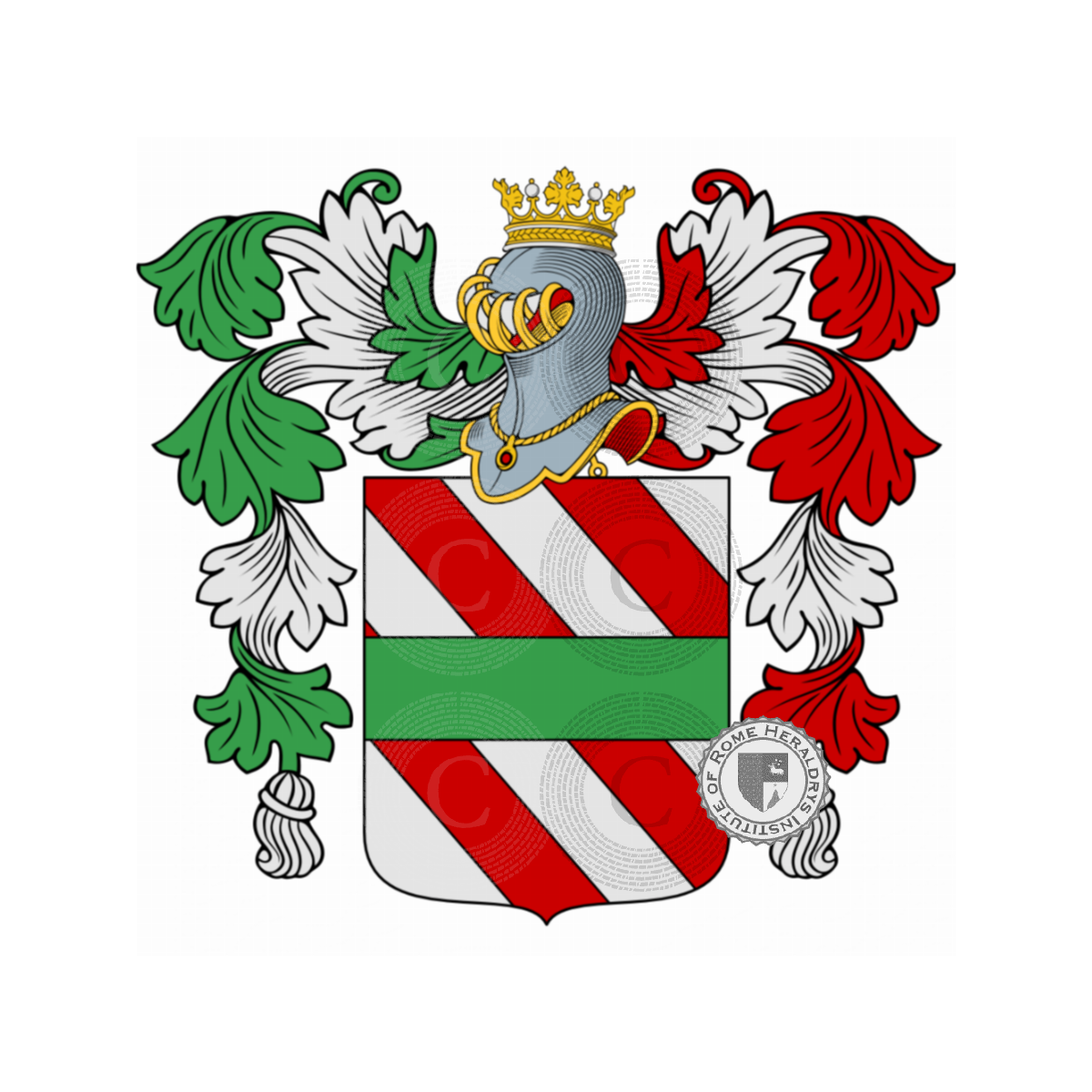 Wappen der FamilieSantacroce, da Santa Croce,Santa Croce,Santacroce Publicola