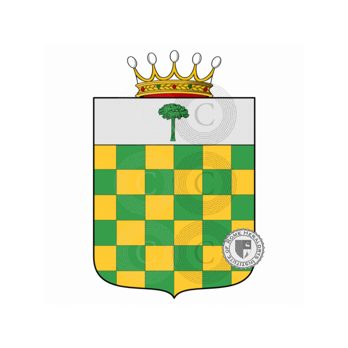 Escudo de la familiaCastellazi, Castellazzi
