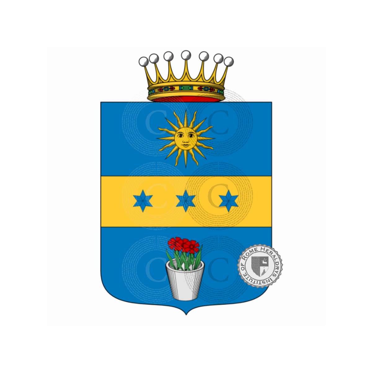 Wappen der Familiedi Grandi, del Grande,Grandis