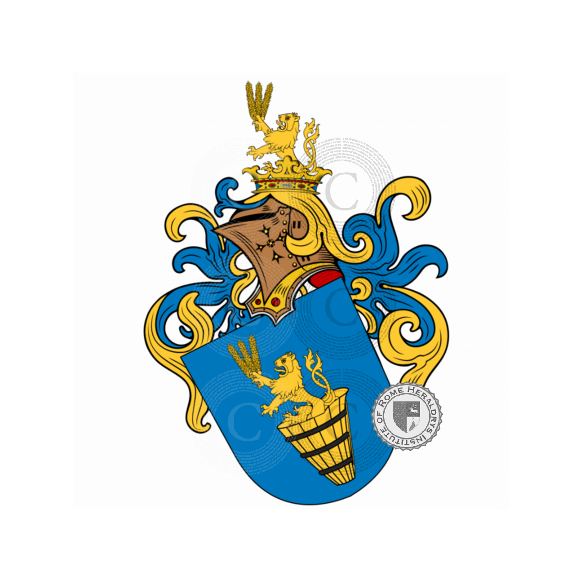 Escudo de la familiaKast, Kast von Ebelsberg