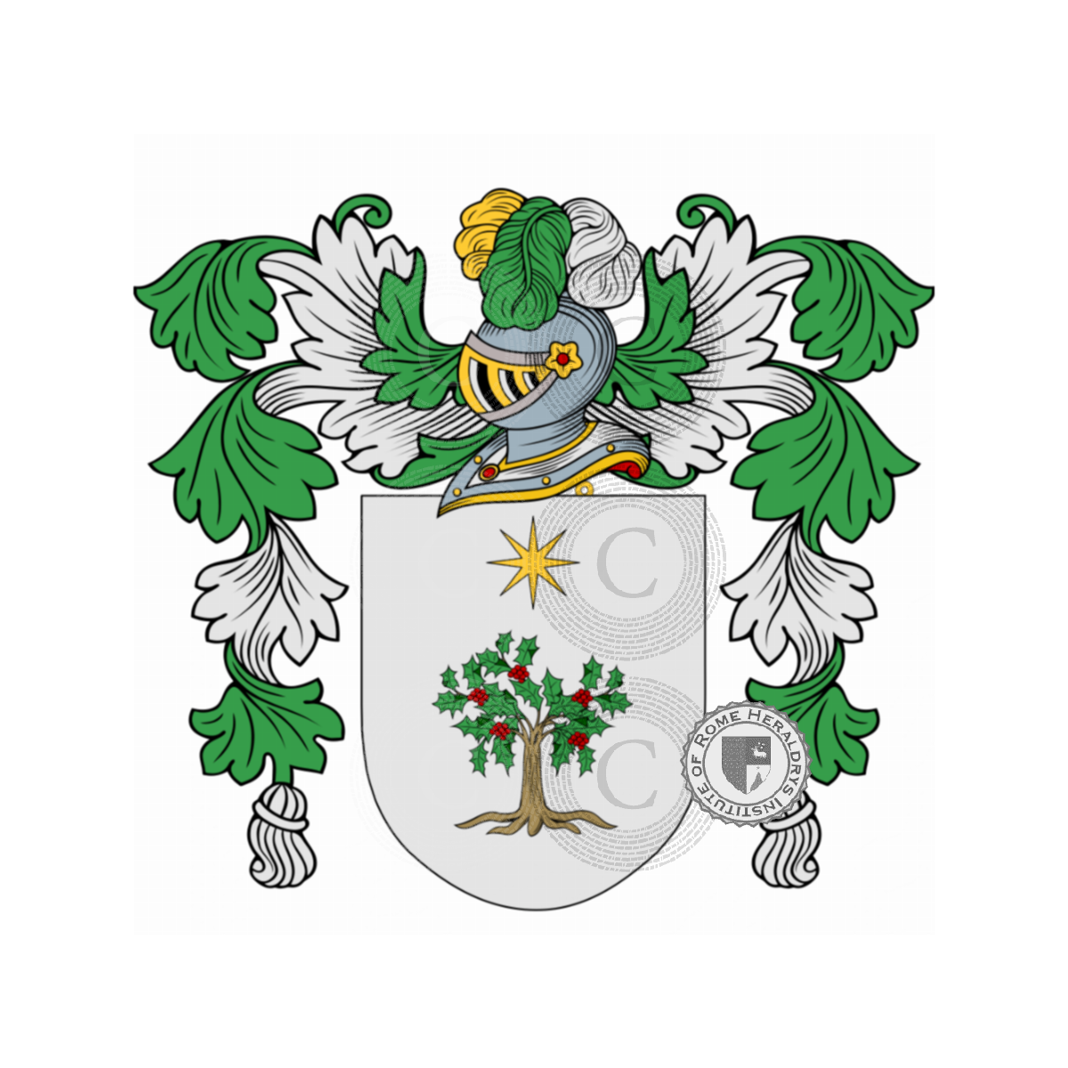 Escudo de la familiaZarza, Zarzavilla