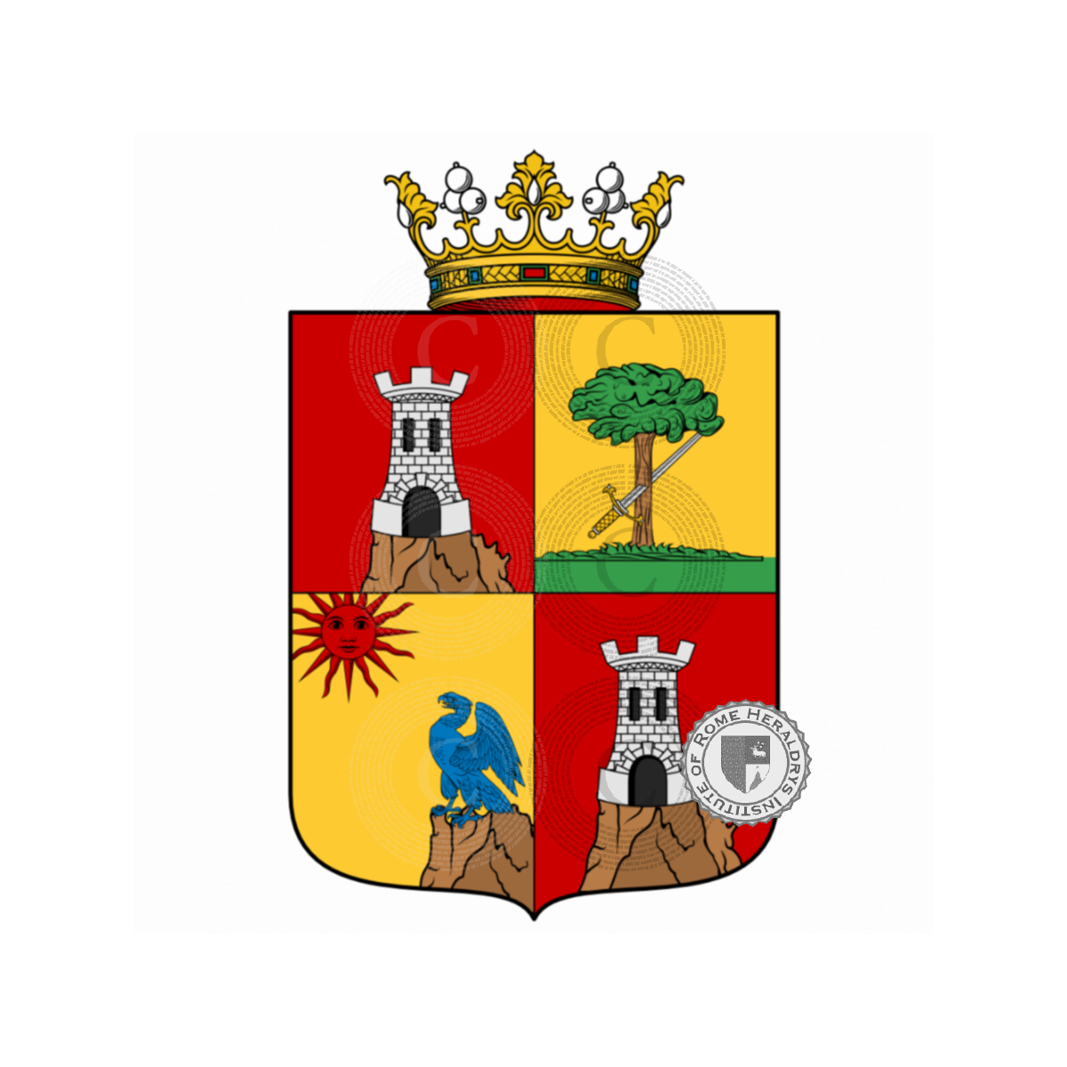 Coat of arms of familyAzara