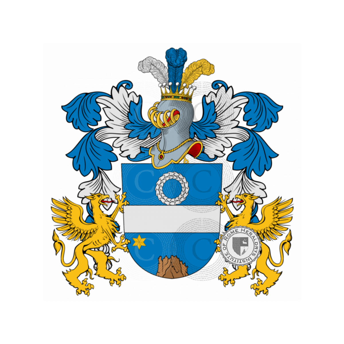 Coat of arms of familyPokorny, Pokorny von Fürstenschild