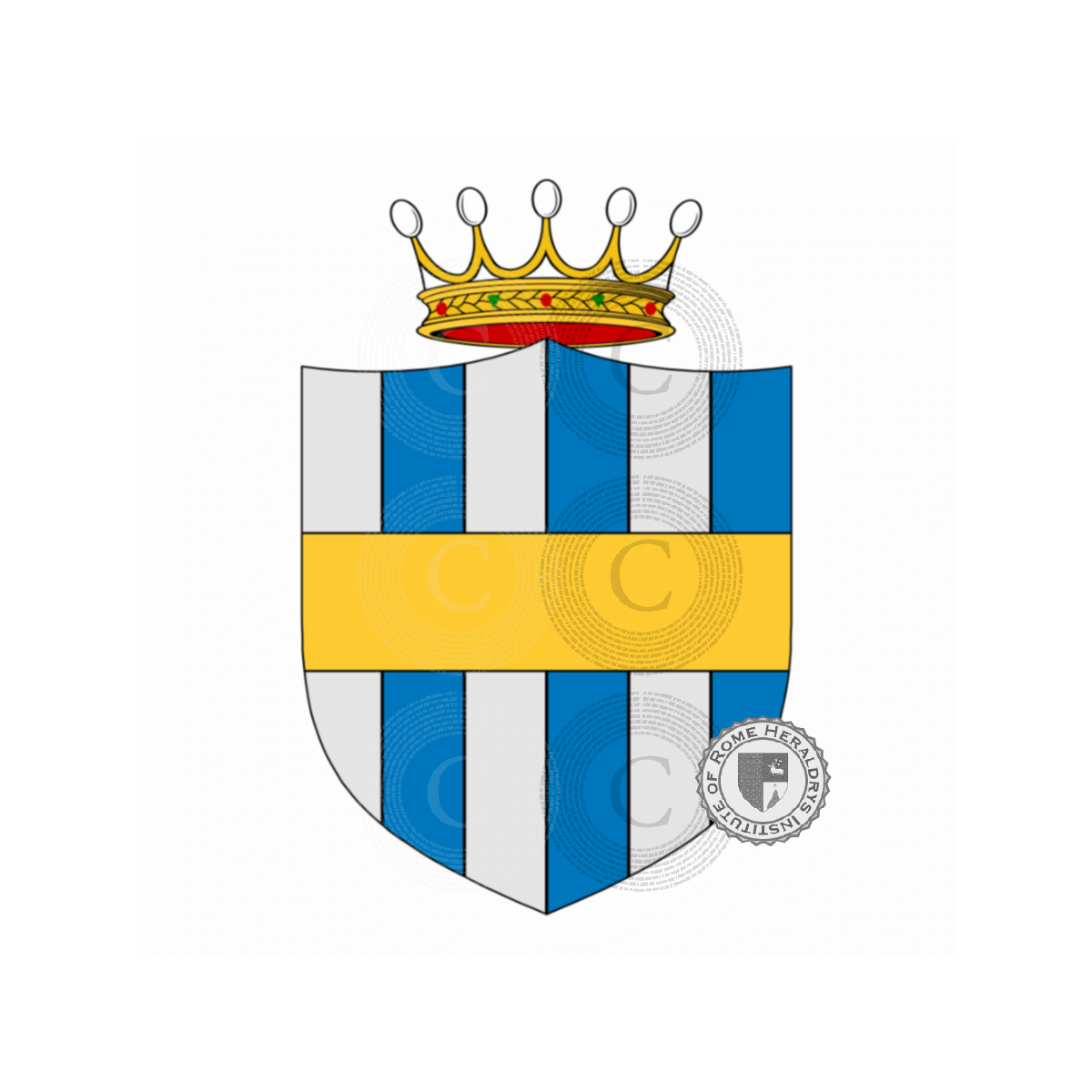 Escudo de la familiaFranzesi, della Foresta,Foresti,Franzese