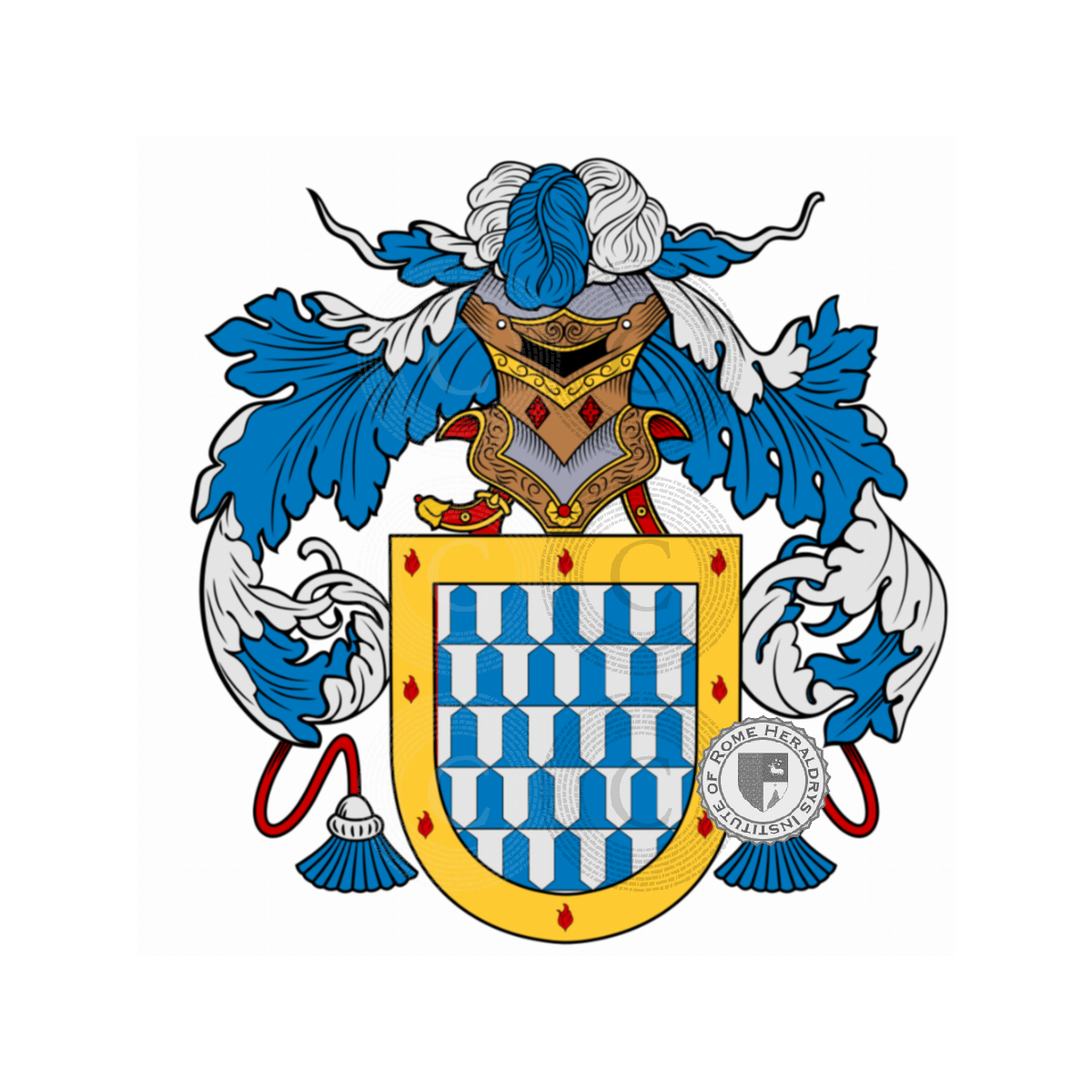 Coat of arms of familyFabricio