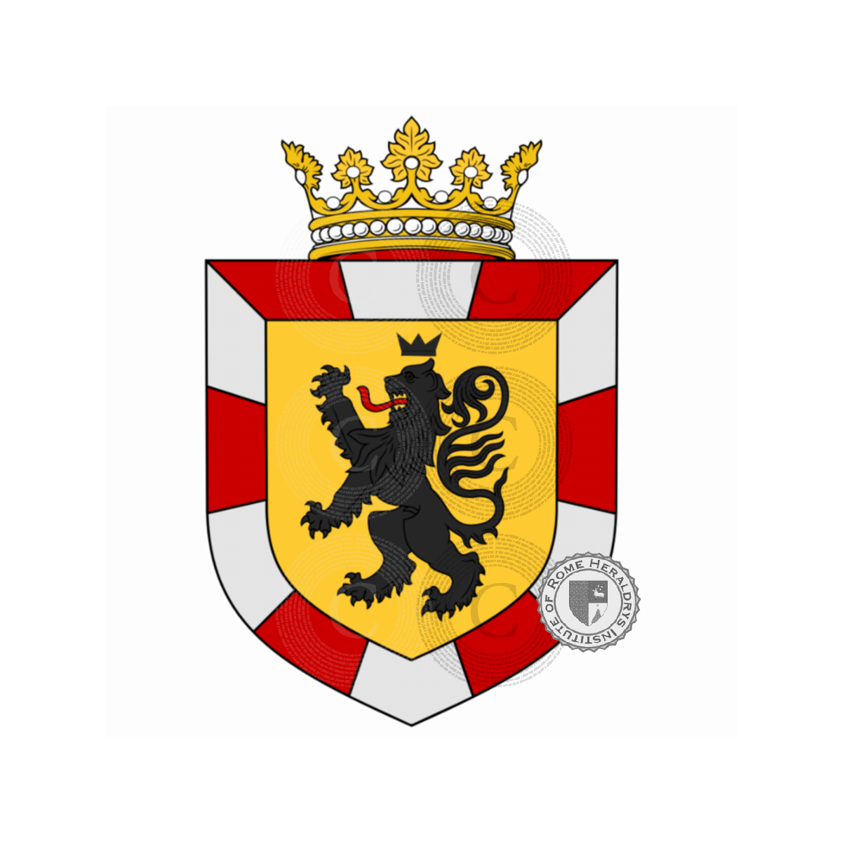 Escudo de la familiaLanza o Lancia, Lancea,Lancia,Lanzi
