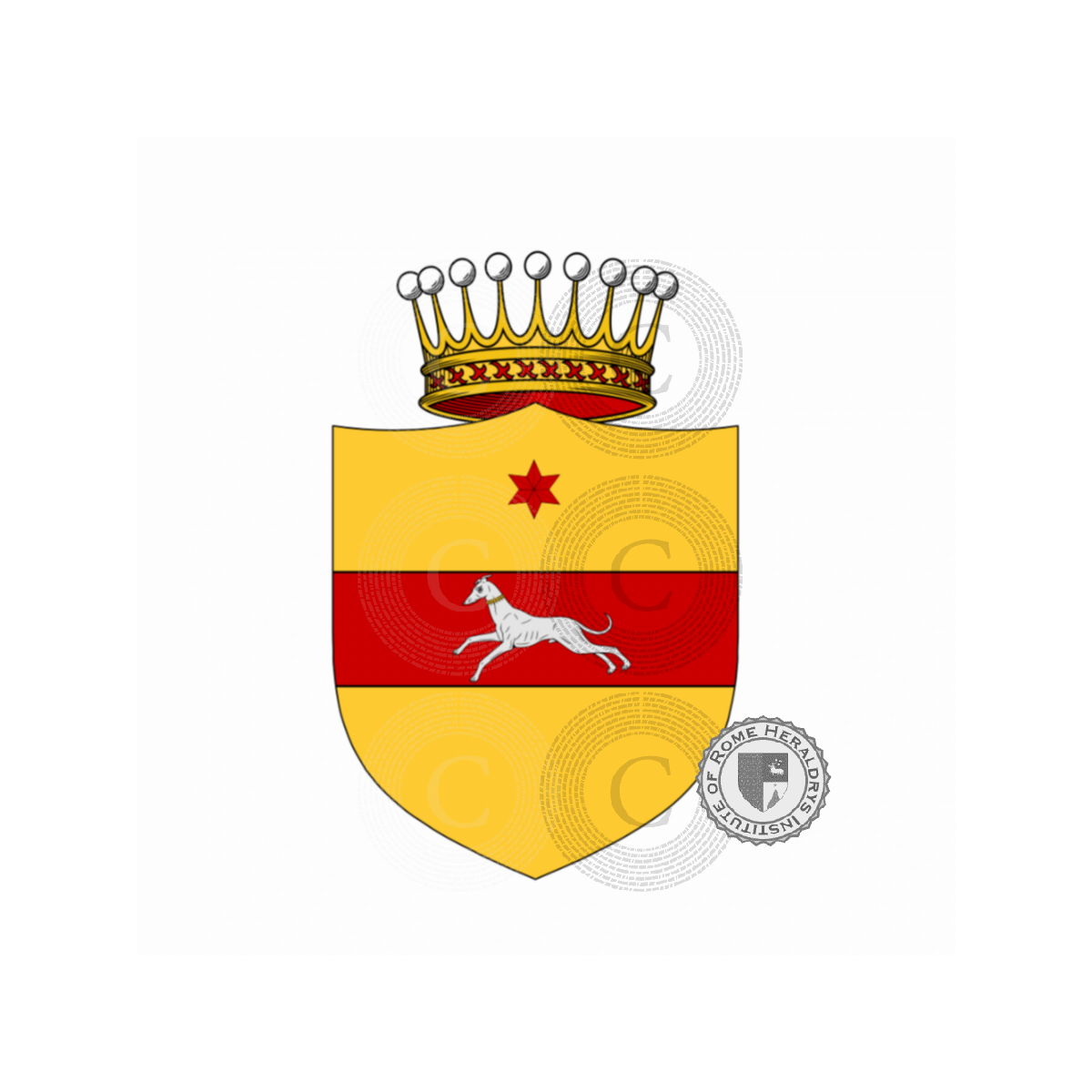 Wappen der FamilieVallisneri, Vallisnera,Vallisnieri