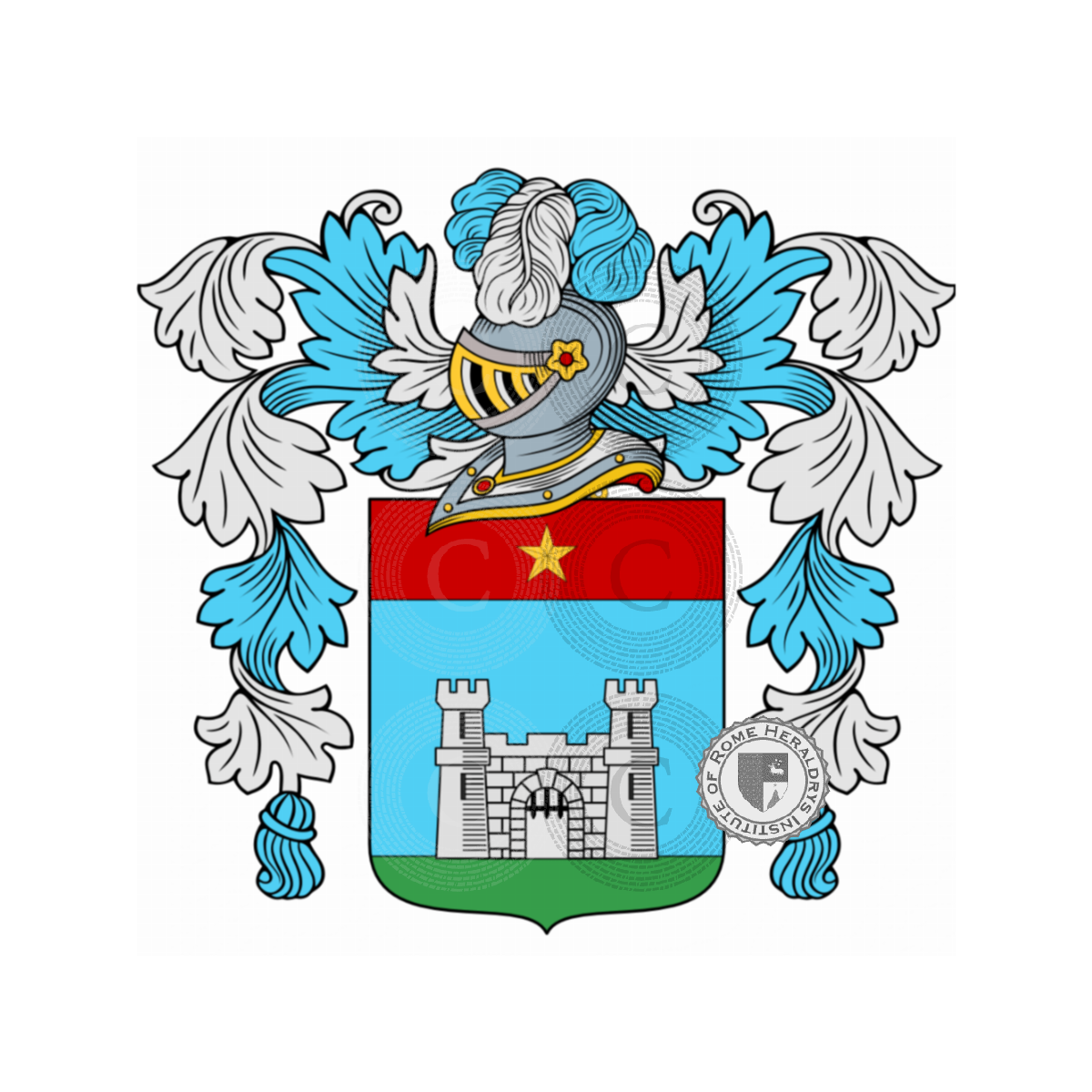 Escudo de la familiaCescatti