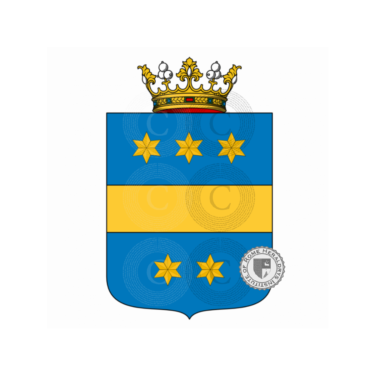 Wappen der FamilieTaccone, Tacconi,Tacconis