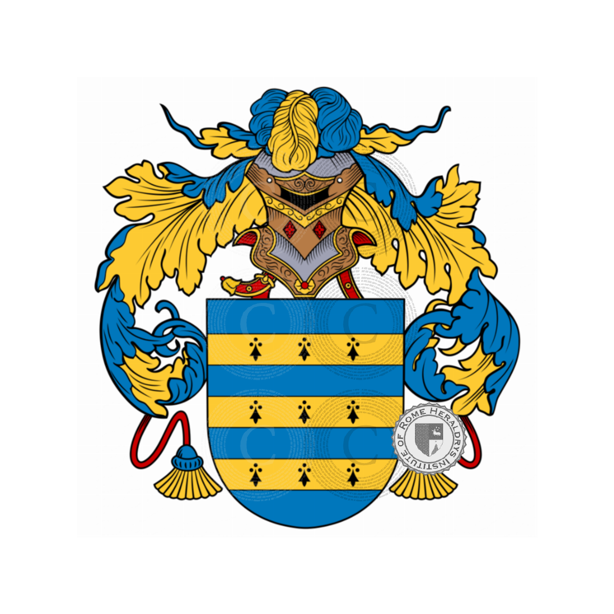 Wappen der FamilieCalistro, Calistri